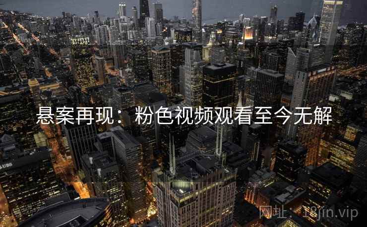 悬案再现：粉色视频观看至今无解  第2张