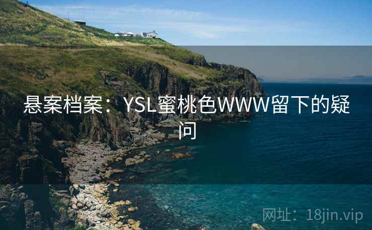 悬案档案：YSL蜜桃色WWW留下的疑问  第2张